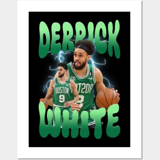 Derrick White Basket Streetwear Posters and Art